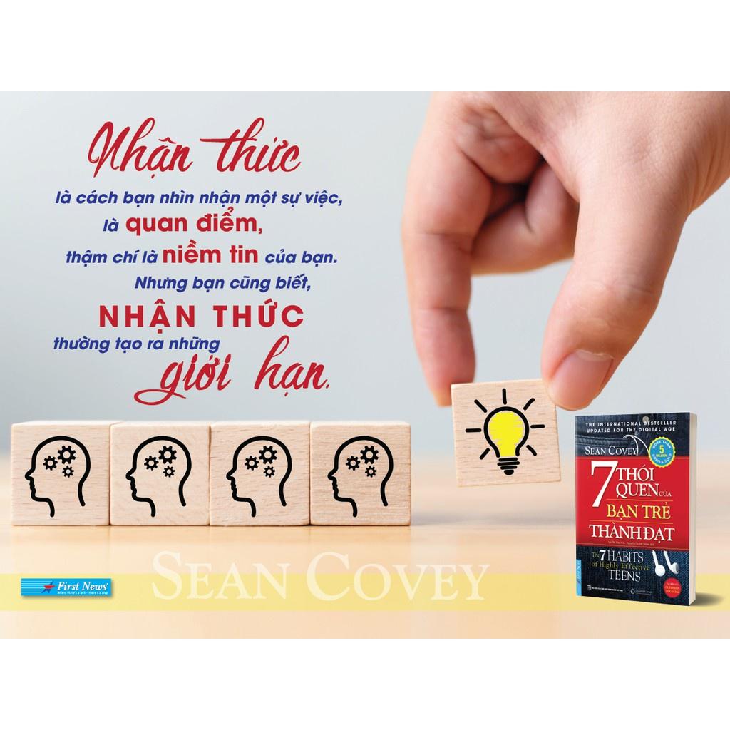 Sách Bí quyết áp dụng 7 thói quen của bạn trẻ thành đạt (khổ nhỏ) First News - BẢN QUYỀN