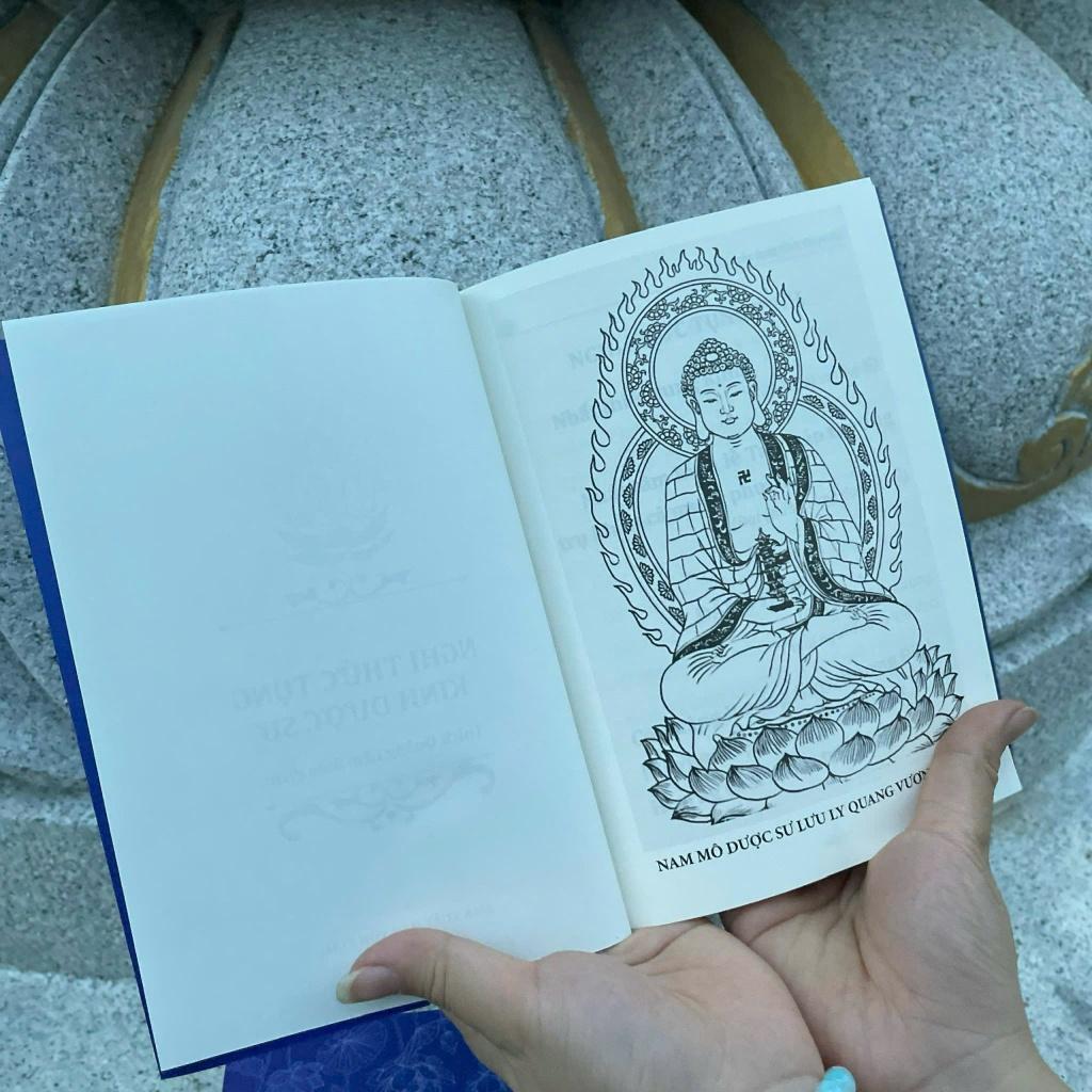 Sách - Nghi Thức Tụng Kinh Dược Sư - Thích Quảng Lâm biên dịch - Vĩnh Nghiêm Books