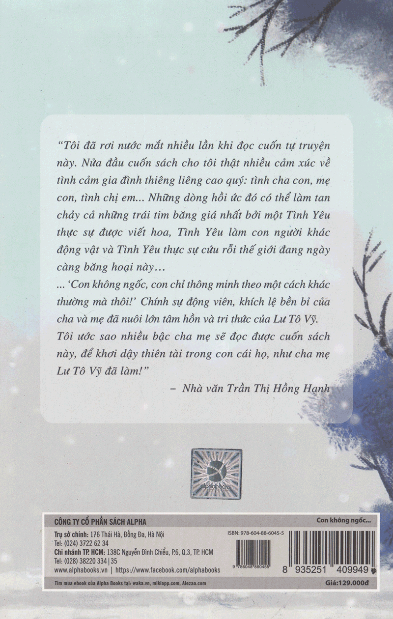 Con Không Ngốc, Con Chỉ Thông Minh Theo Một Cách Khác ( Tặng Bookmark Tuyệt Đẹp )