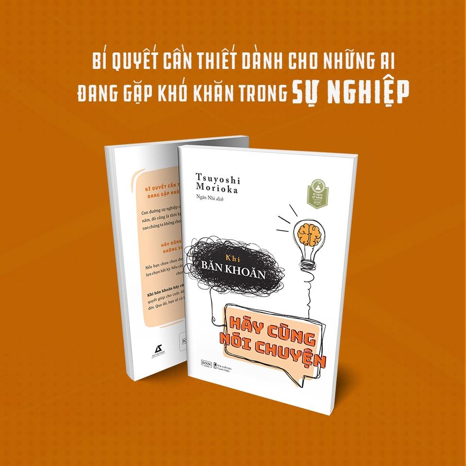 Sách Khi Băn Khoăn Hãy Cùng Nói Chuyện - Skybooks - BẢN QUYỀN