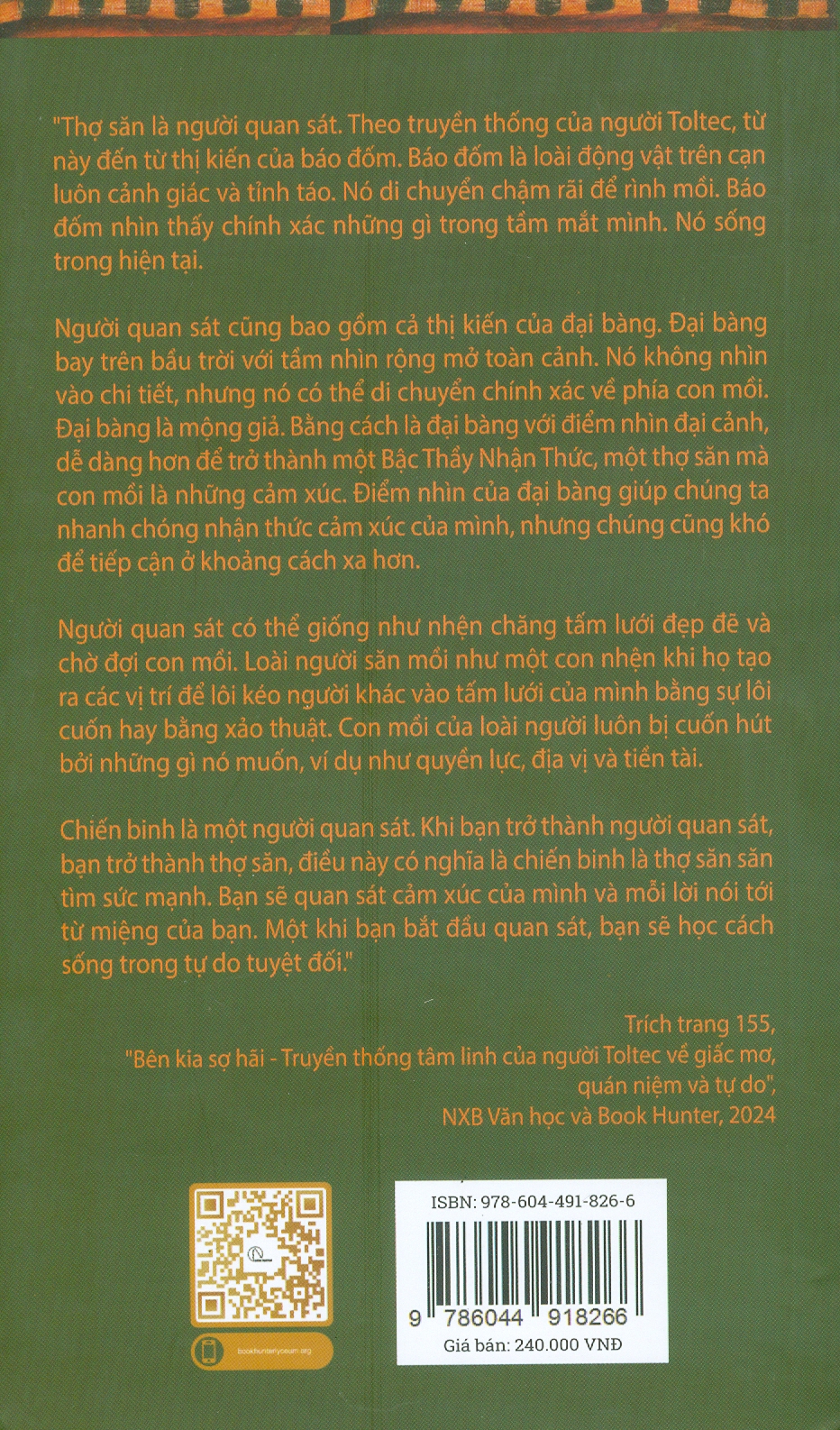 Bên Kia Sợ Hãi - Truyền Thống Tâm Linh Của Người Toltec Về Giấc Mơ, Quán Niệm Và Tự Do - Don Miguel Ruiz; Hà Thuỷ Nguyên dịch