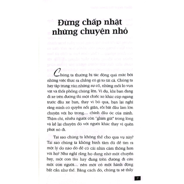 Sách Tất Cả Đều Là Chuyện Nhỏ (Tái Bản)