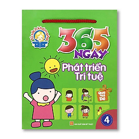 365 Ngày Phát Triển Trí Tuệ - Bộ 4 (8 Cuốn) - Bản Quyền