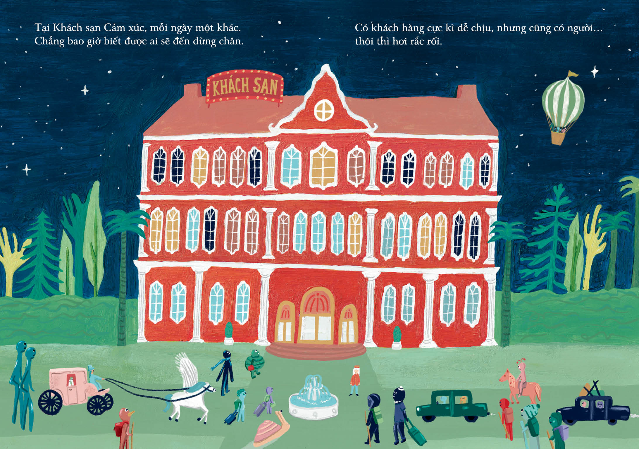 Sách thiếu nhi Khách Sạn Cảm Xúc | Lidia Brankovic | San Hô Books