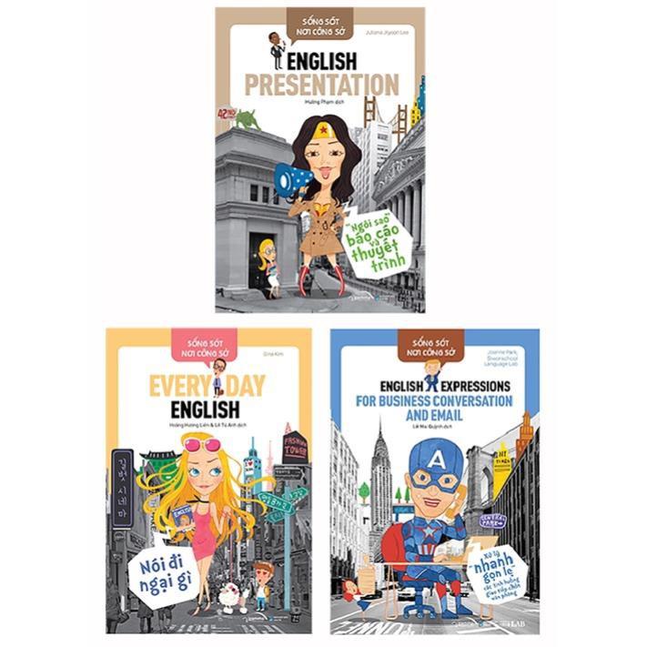 Sách ( Combo 6 cuốn ): Sống Sót Nơi Công Sở - English Business