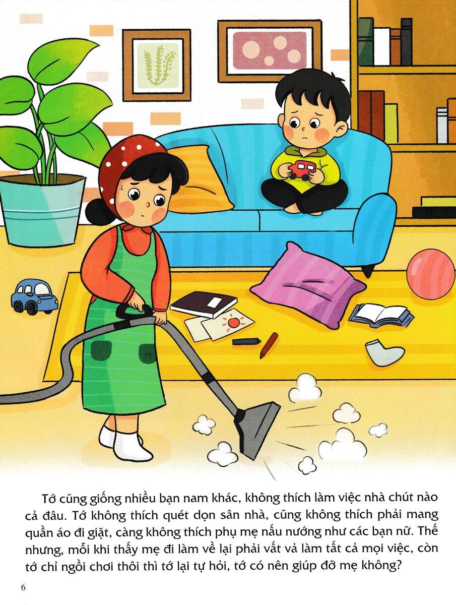 Sách Giáo Dục Giới Tính Và Nhân Cách Dành Cho Bé Trai - Tớ Là Cậu Bé Có Trách Nhiệm
