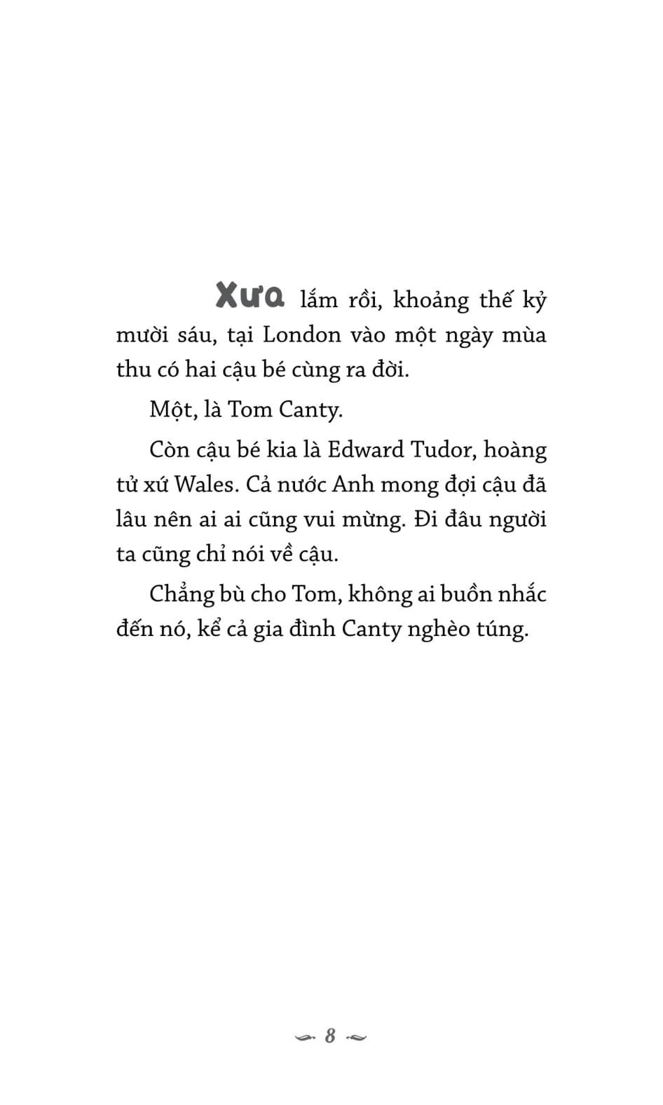 Dtrg. Hoàng Tử Và Cậu Bé Nghèo Khổ