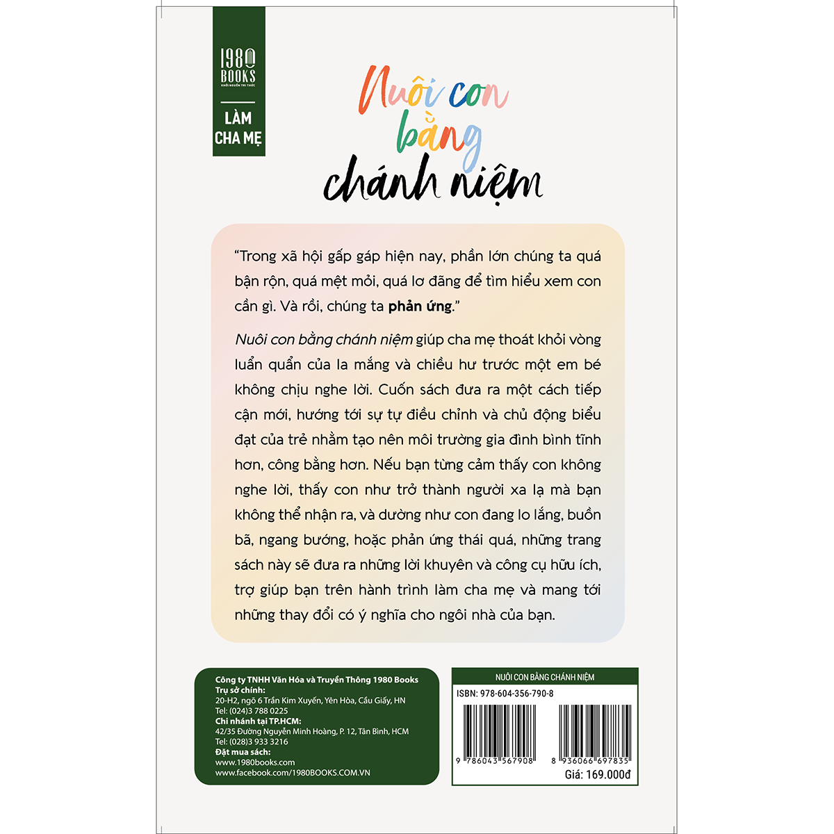 Nuôi Con Bằng Chánh Niệm