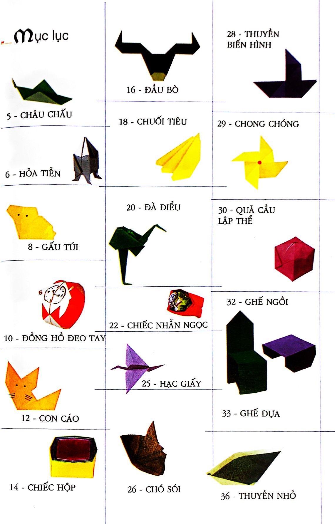 Origami Trò Chơi Gấp Giấy Dành Cho Trẻ Em - Tập 1 (Tái Bản 2023)