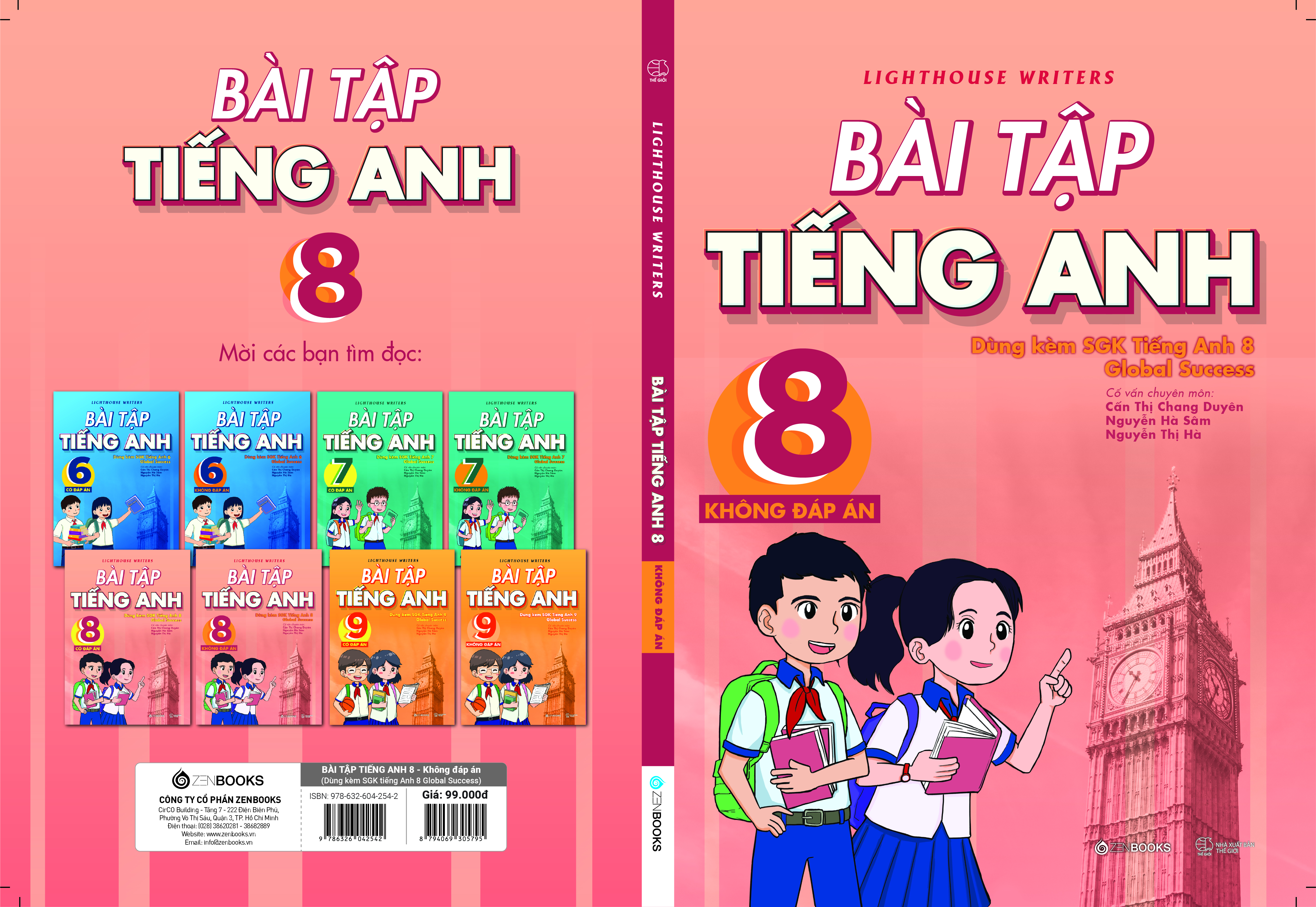 Bài Tập Tiếng Anh 8 - Không đáp án (Dùng kèm SGK Tiếng Anh 8 Global Success)