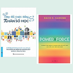 Combo 2 cuốn: Thay Đổi Cuộc Sống Với Nhân Số Học + Power Vs Force - Trường Năng Lượng Và Những Nhân Tố Quyết Định Tinh Thần Và Sức Khỏe Con Người