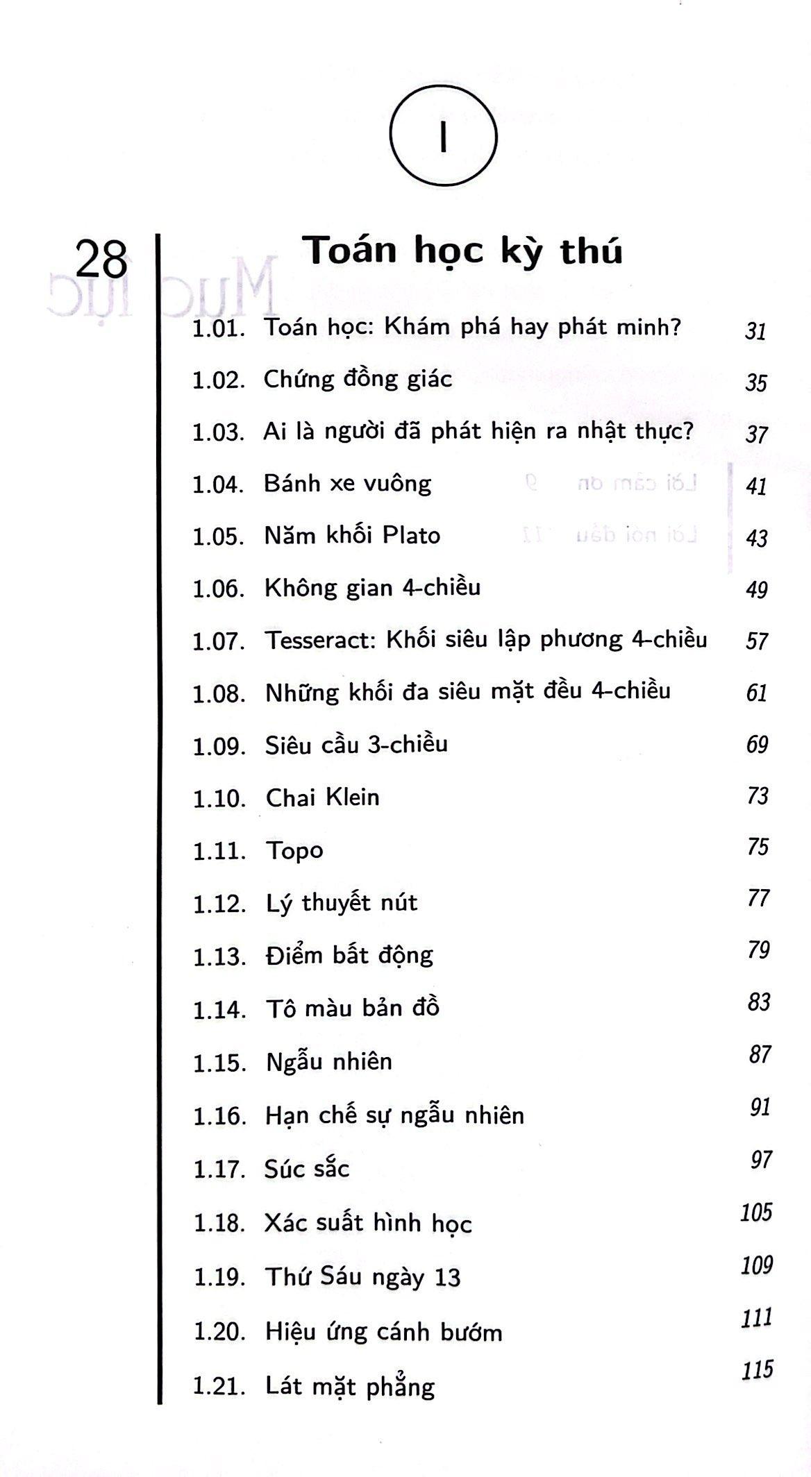 Toán Học Kỳ Thú - Những Điều Bạn Chưa Biết Về Toán Học