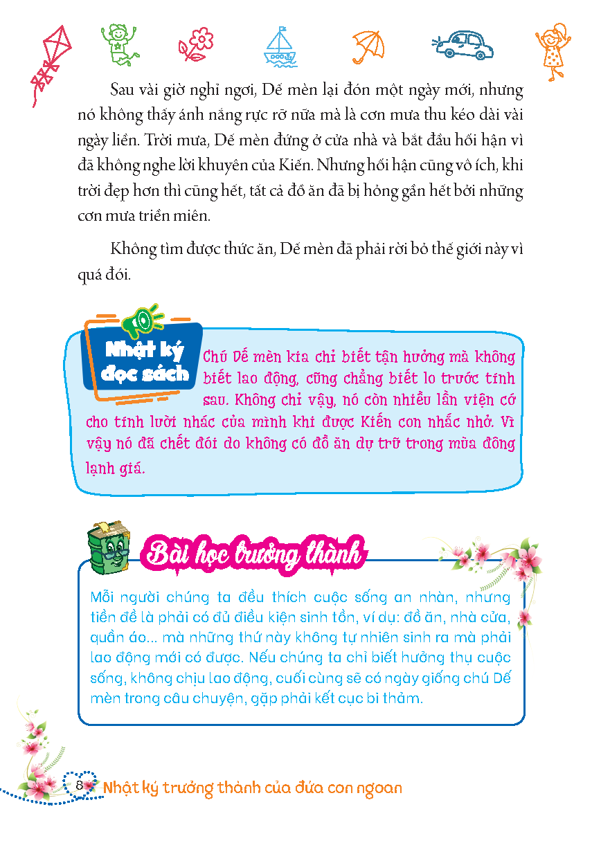 Nhật Ký Trưởng Thành Cúa Đứa Con Ngoan - Thói Quen Xấu, Tạm Biệt Nhé! - Tái Bản
