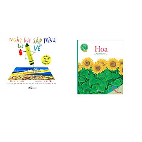 Combo 2 cuốn sách: Ngày bút sáp màu trở về + Những khám phá đầu tiên của tớ: Hoa