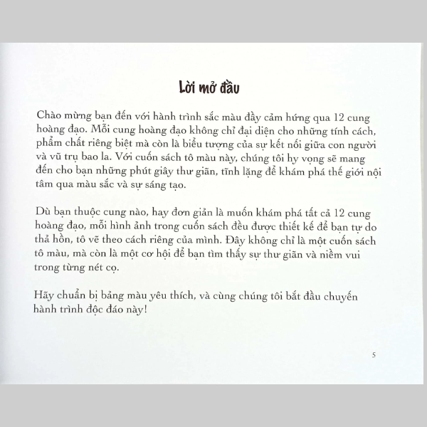 Bí Mật 12 Cung Hoàng Đạo - Sách Tô Màu