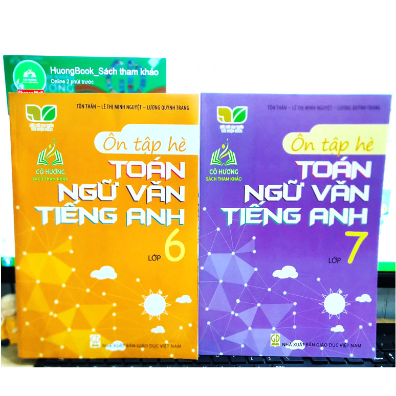 Sách - Ôn tập hè Toán - Ngữ Văn - Tiếng Anh lớp 7 ( Kết Nối )