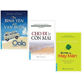 Combo Tìm Bình Yên Giữa Vạn Biến Oola + Cho Đi Là Còn Mãi + Bí Mật Của May Mắn (Khổ Lớn) - Bản Quyền