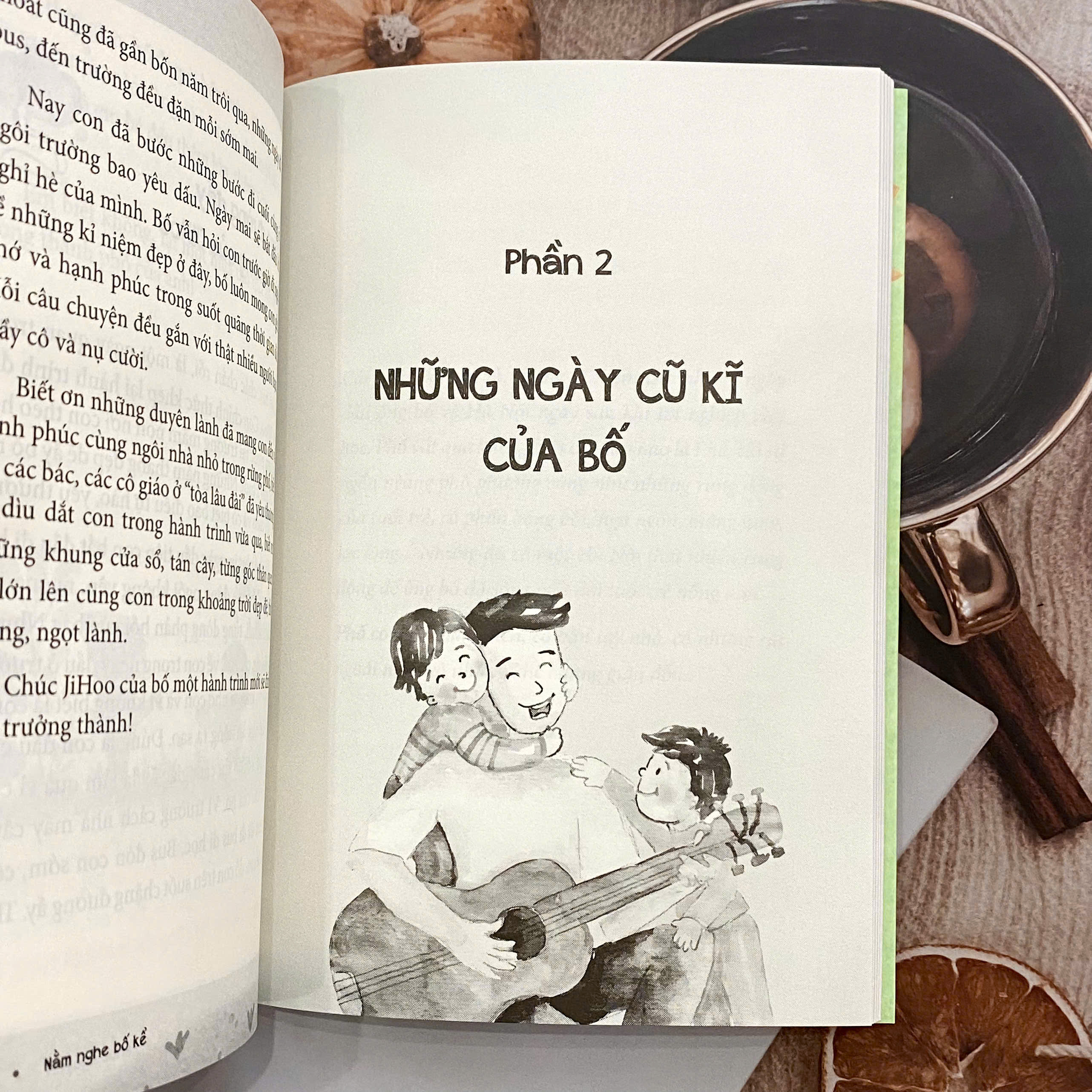 Sách - Nằm nghe bố kể
