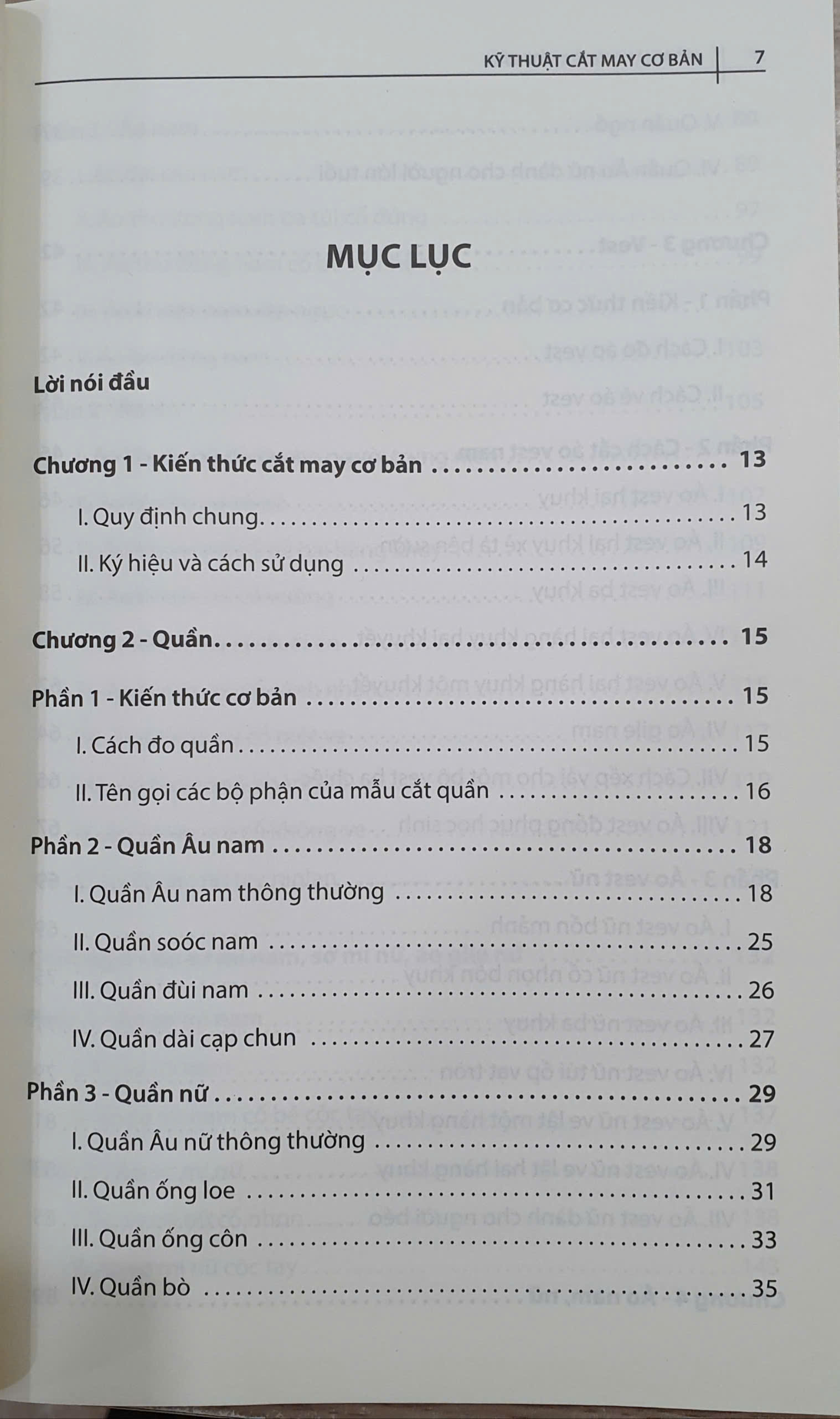 KỸ THUẬT CẮT MAY CƠ BẢN - TẬP 1 - DÀNH CHO NGƯỜI MỚI HỌC (TÁI BẢN 2024)