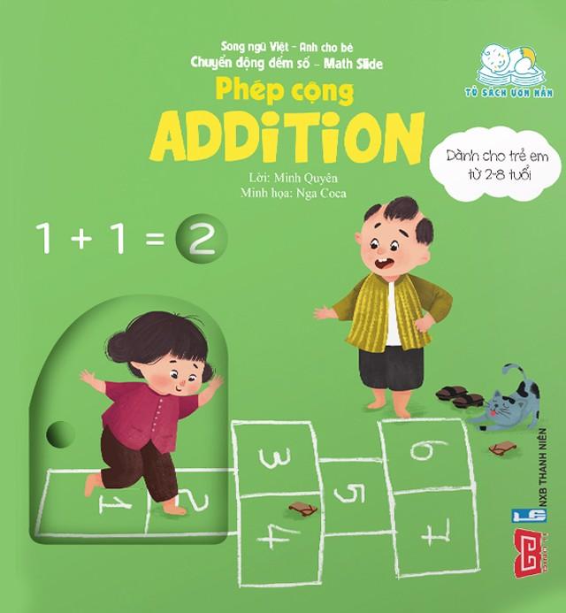 Sách Tương Tác - Chuyển Động Đếm Số - Math Slide - Phép Cộng - Addition