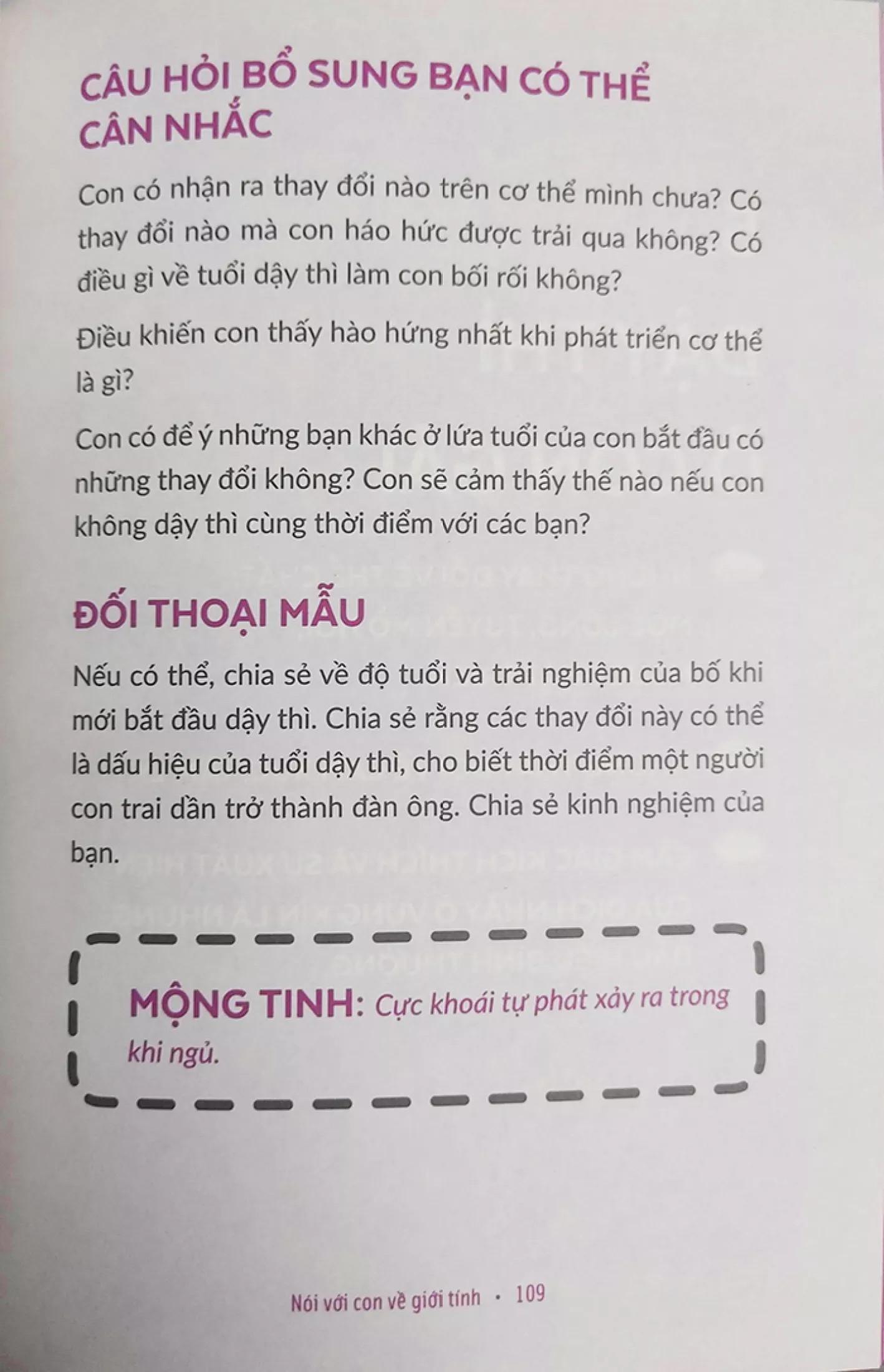 Nói Với Con Về Giới Tính