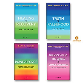 Combo 4 cuốn Truth vs Falsehood + Healing and Recovery + Power vs Force +Transcending the levels of consciousness - Bản Quyền