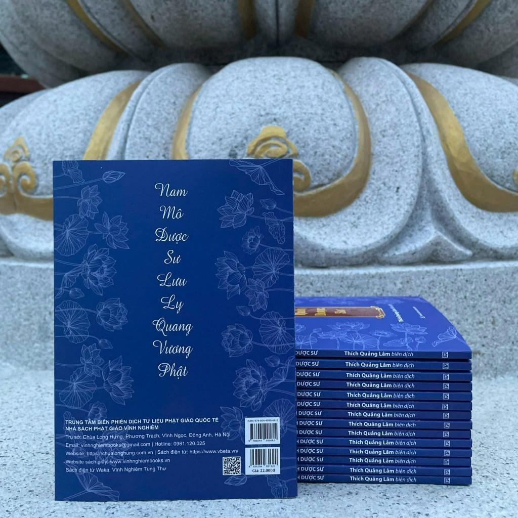 Sách - Nghi Thức Tụng Kinh Dược Sư - Thích Quảng Lâm biên dịch - Vĩnh Nghiêm Books