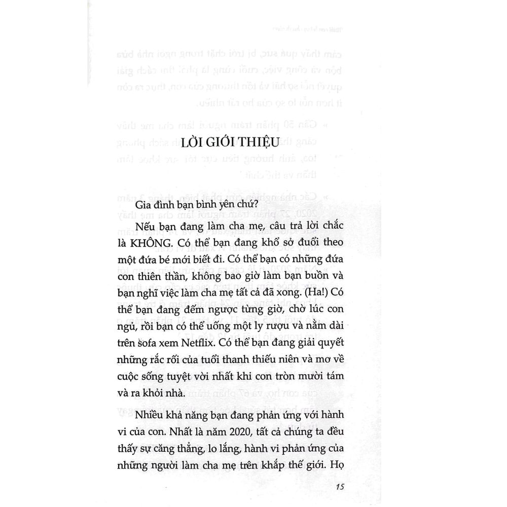 Nuôi Con Bằng Chánh Niệm