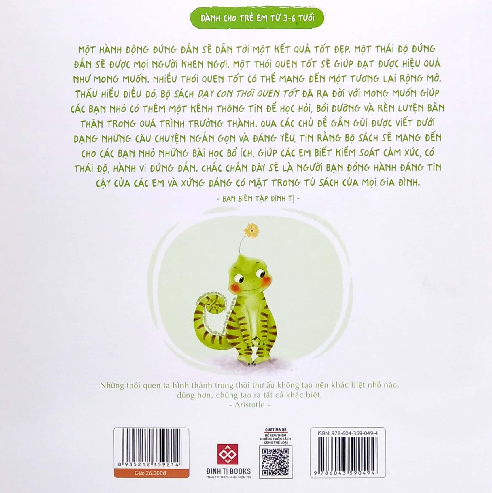 Cùng Con Trưởng Thành - Dạy Con Thói Quen Tốt - Không Xấu Hổ