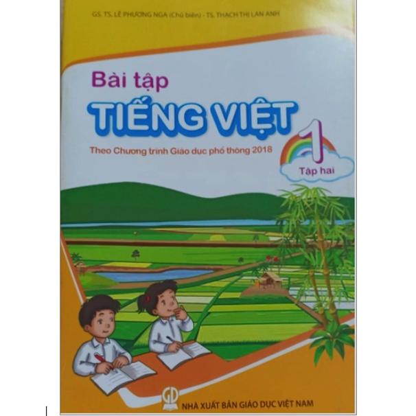 Sách - Combo Bài tập tiếng việt lớp 1 (tập 1+tập 2) - theo chương trình giáo dục phổ thông 2018