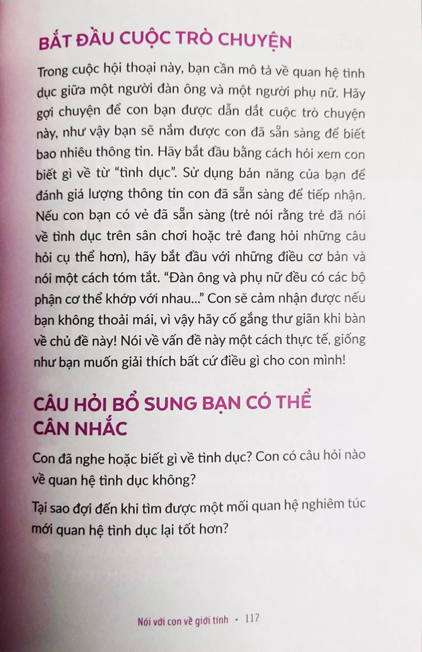 Nói Với Con Về Giới Tính