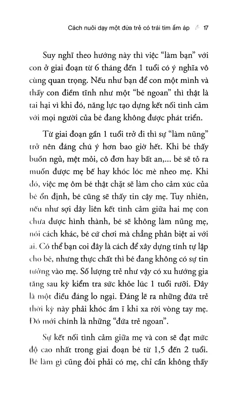 Cách Nuôi Dạy Một Đứa Trẻ Có Trái Tim Ấm Áp (Tái Bản)