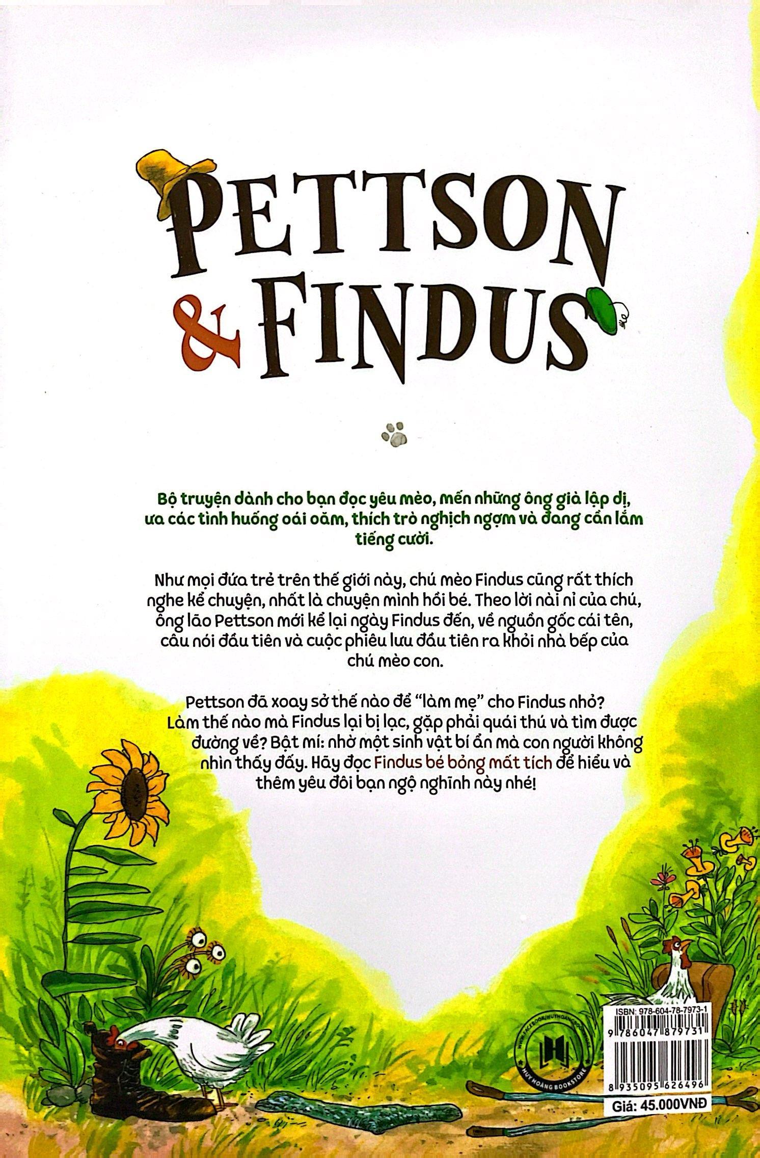Pettson Và Findus: Findus Bé Bỏng Mất Tích
