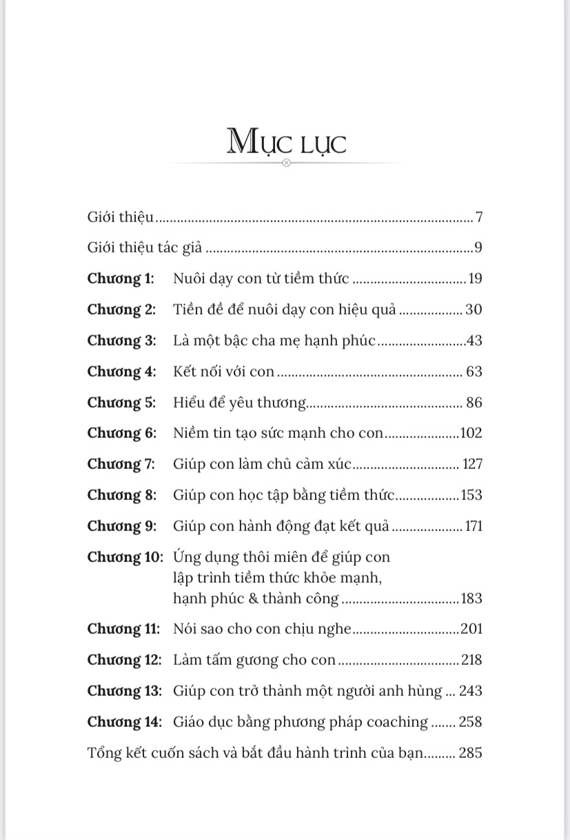 Sách BÍ QUYẾT NUÔI DẠY CON TỪ TIỀM THỨC