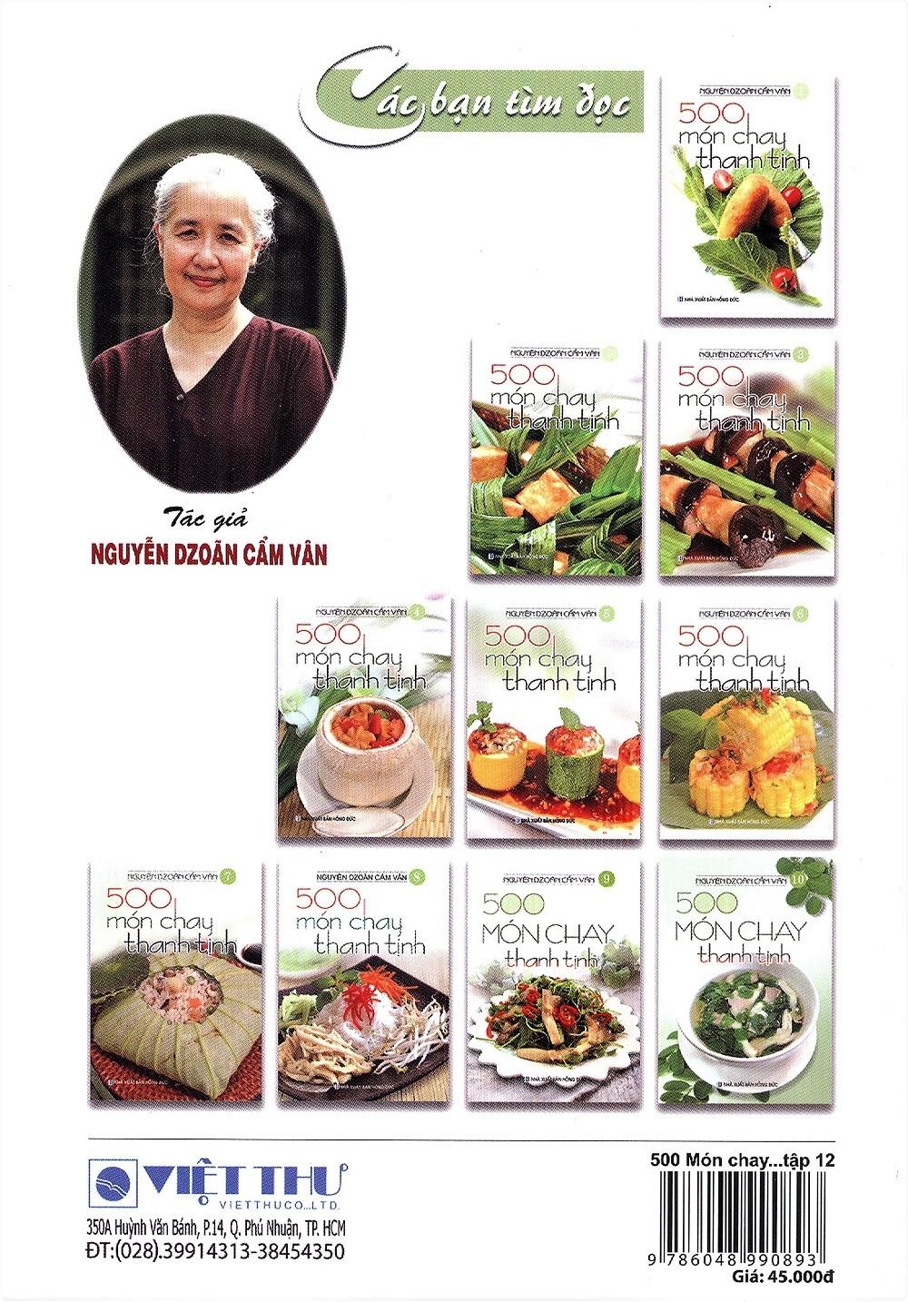 500 Món Chay Thanh Tịnh - Tập 12
