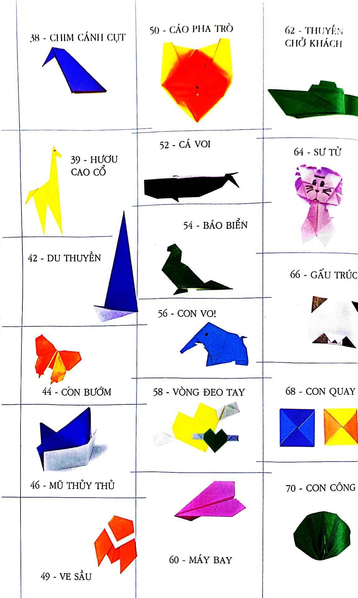 Origami Trò Chơi Gấp Giấy Dành Cho Trẻ Em - Tập 1 (Tái Bản 2023)
