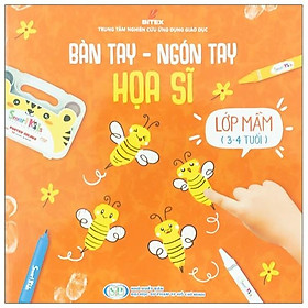 Sách Bàn Tay - Ngón Tay Họa Sĩ Lớp Mầm - 3-4 Tuổi
