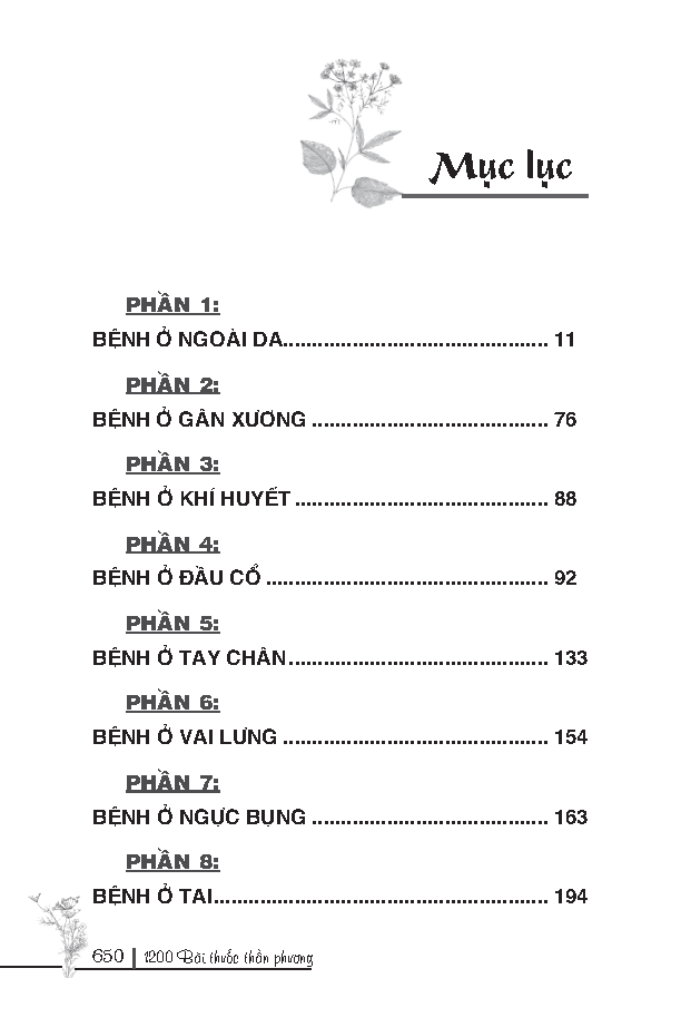 1200 Bài Thuốc Thần Phương (Bác Sĩ Tốt Nhất Là Chính Mình)