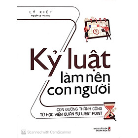Sách kỹ năng: Kỷ Luật Làm Nên Con Người có bookmark