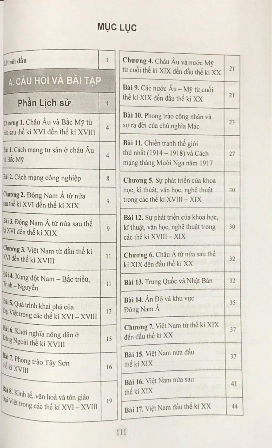 Bài Tập Lịch Sử Và Địa Lí 8 (Cánh Diều) (Chuẩn)