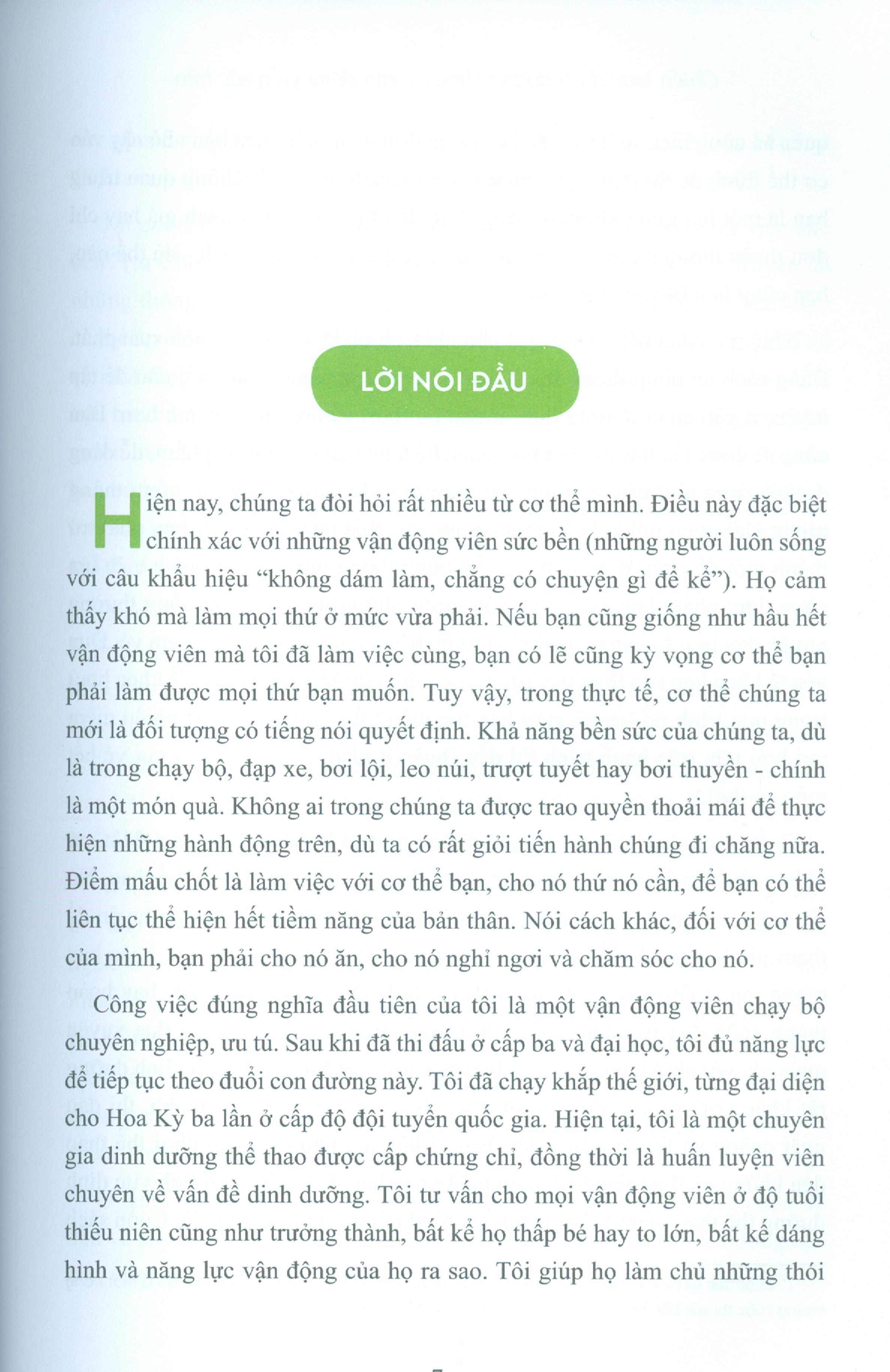 Chiến Lược Dinh Dưỡng Cho Các Vận Động Viên Sức Bền - Ăn Uống Thông Minh, Tập Luyện Thông Minh, Thi Đấu Thông Minh