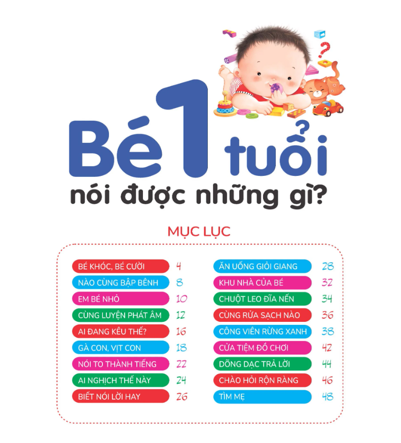 Hiểu Từng Tuổi Con: Bé 1 Tuổi Nói Được Những Gì?