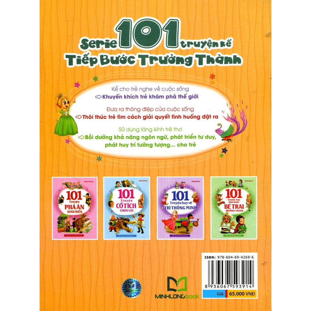 Sách: 101 Truyện Hay Theo Bước Bé Gái Trưởng Thành - TSTN