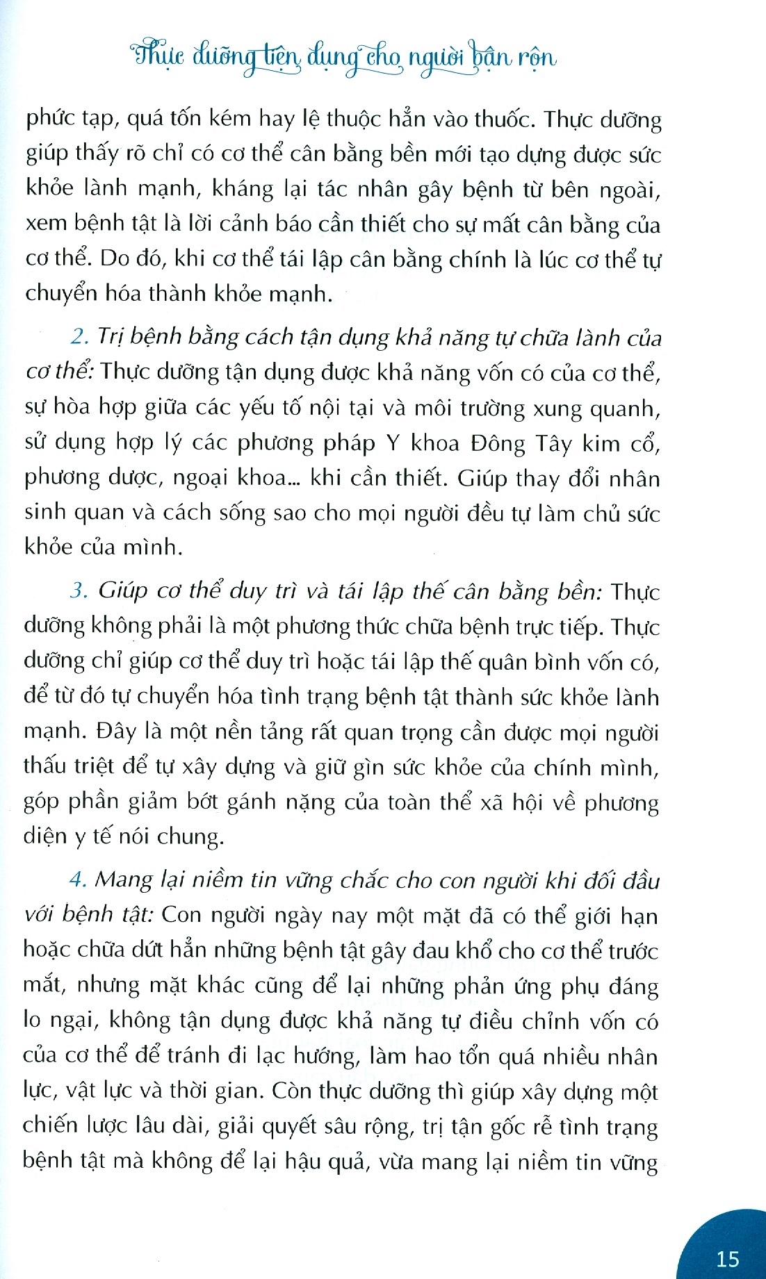 Thực Dưỡng Tiện Dụng Cho Người Bận Rộn (PN)