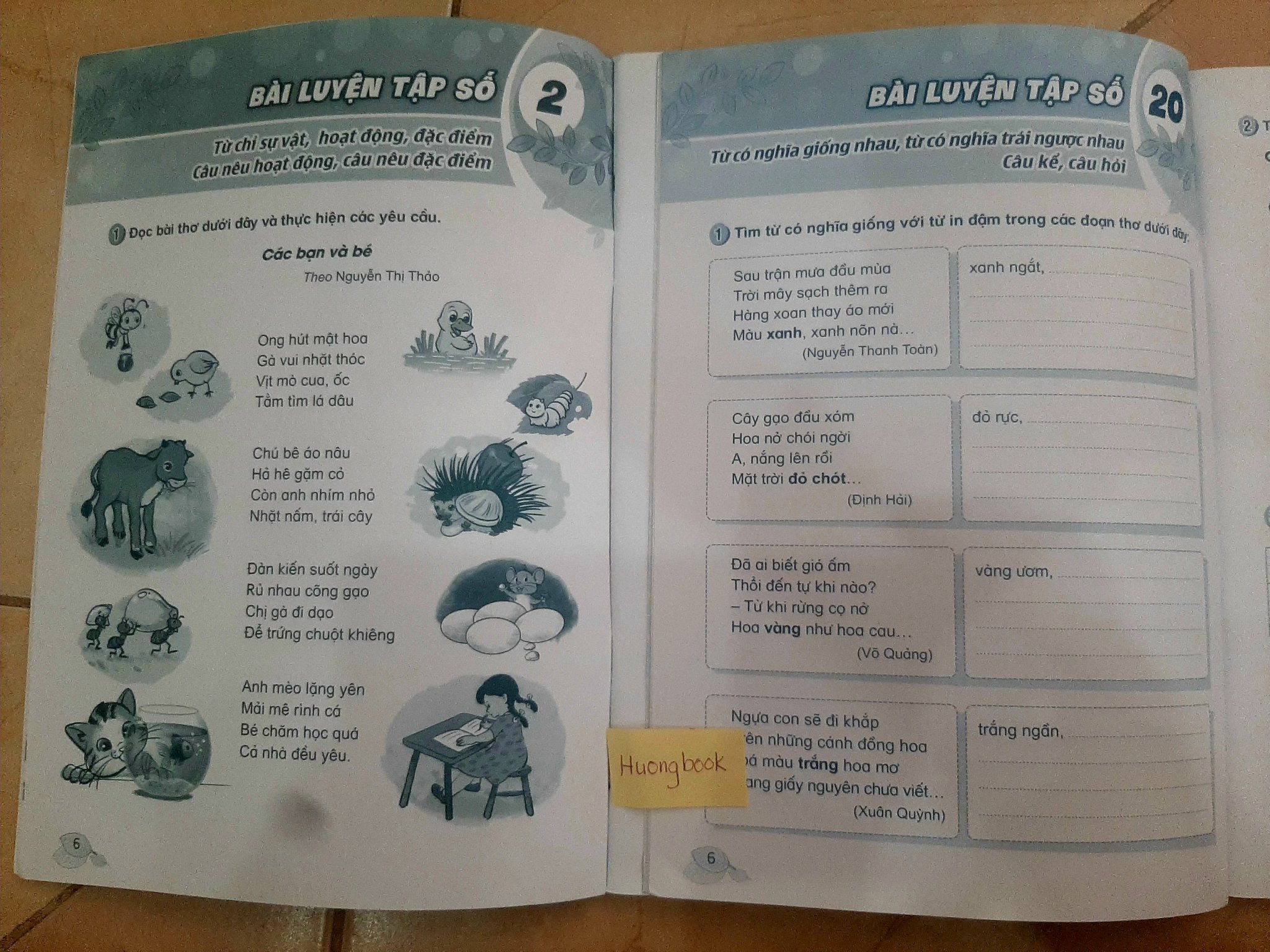 Sách - Vở luyện từ và câu lớp 3 - tập 1 ( theo chương trình giáo dục phổ thông 2018 )