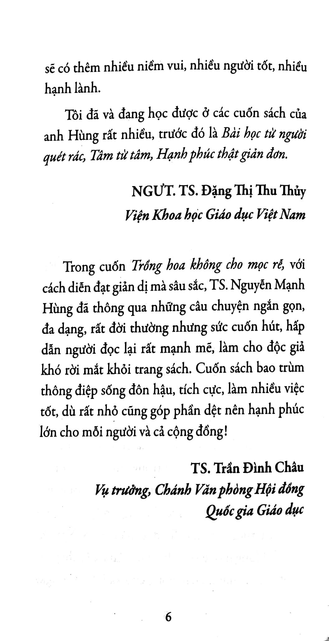 Trồng Hoa Không Cho Mọc Rễ (Tái Bản)