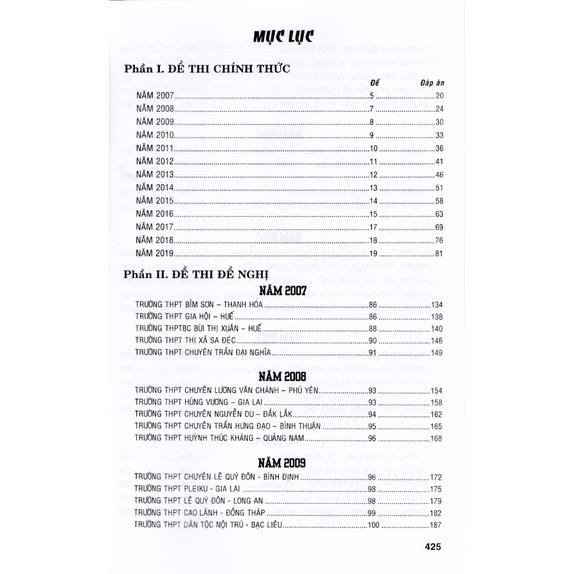 Sách - Tuyển tập 25 năm đề thi Olympic 30 tháng 4 Lịch sử 10 (2007 - 2019)