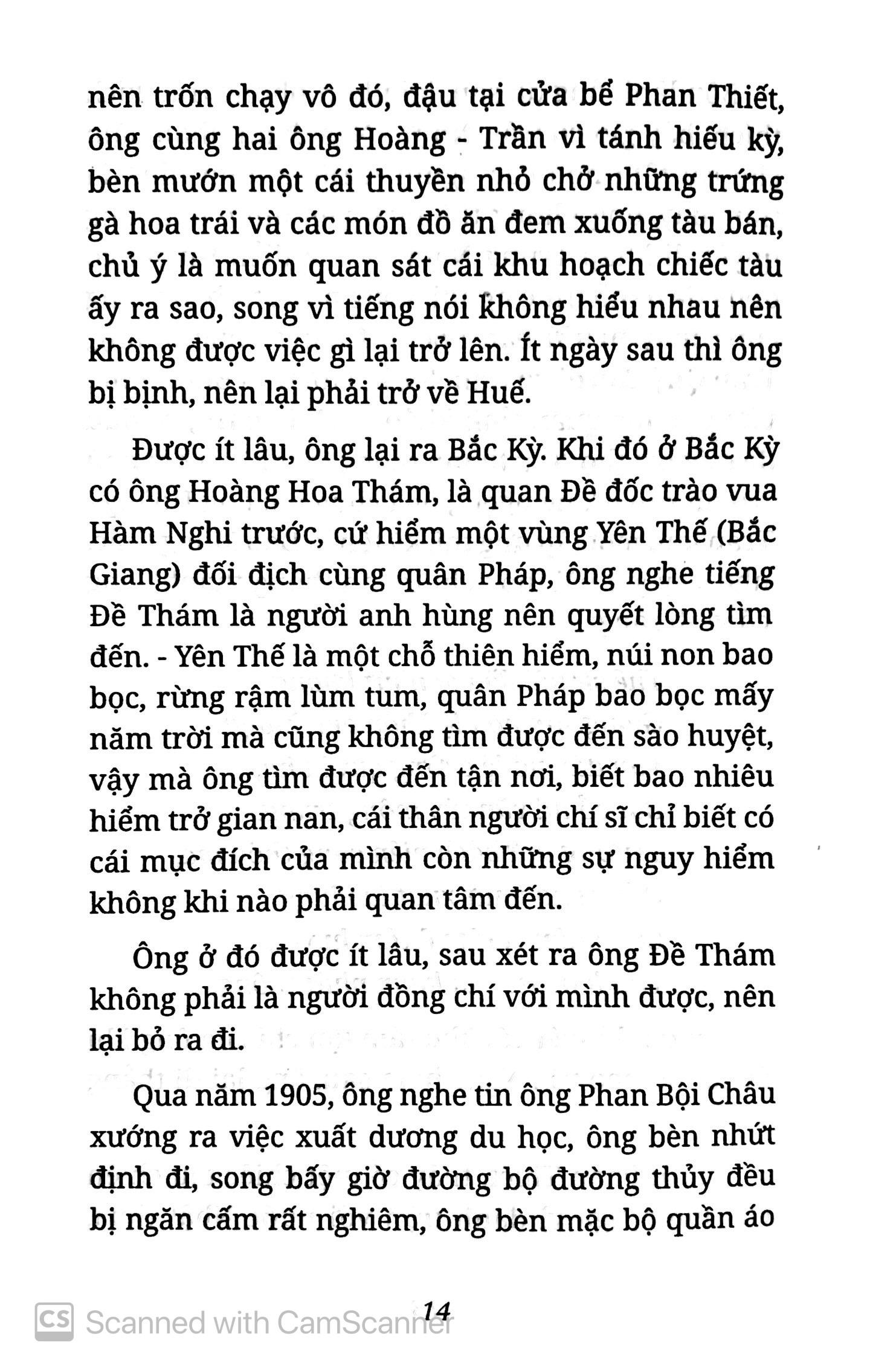 Gương Chí Sĩ Phan Tây Hồ - Lịch Sử Toàn Biên