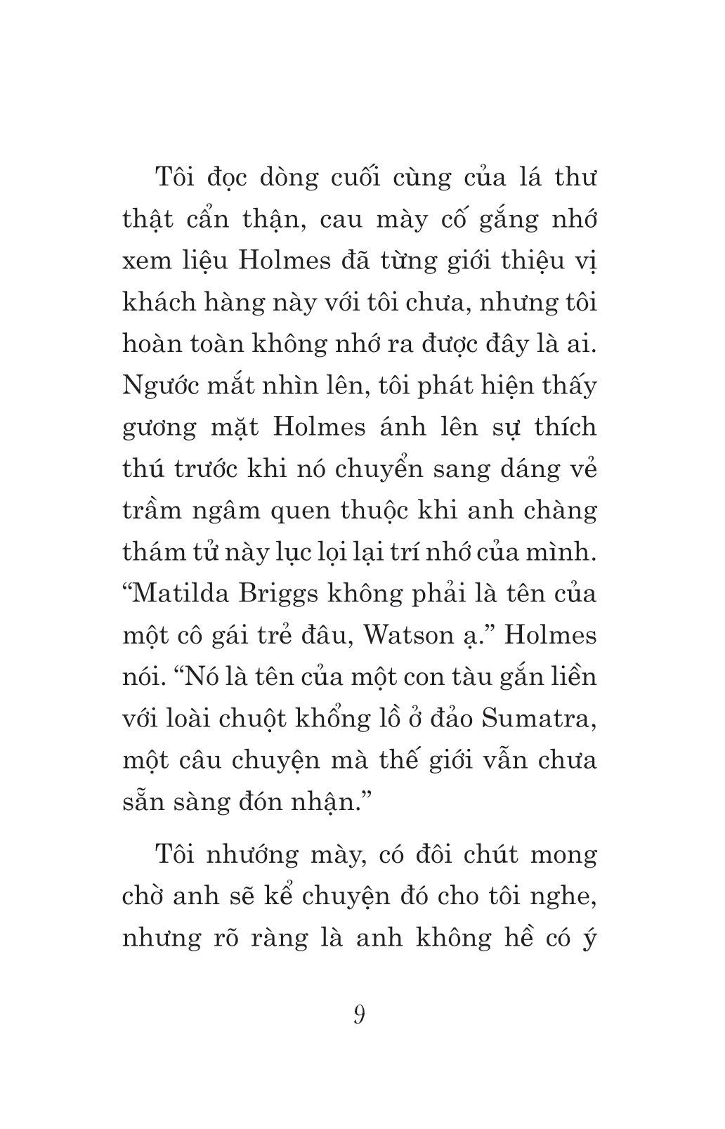 Tuyển Tập Sherlock Holmes - Những Bí Mật Và Báu Vật Bị Đánh Cắp - Ma Cà Rồng Vùng Sussex