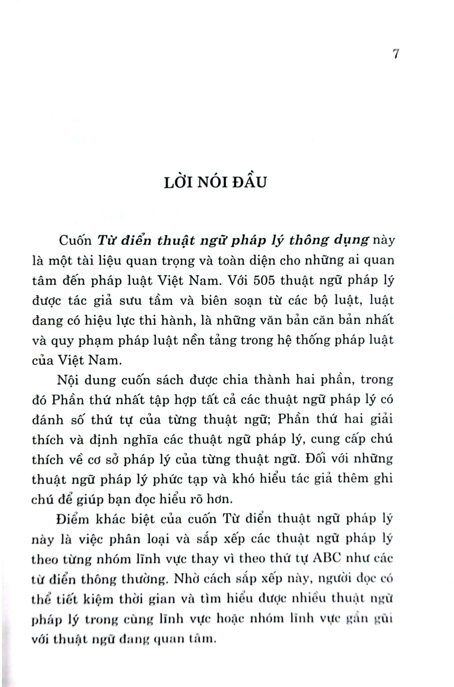 Từ Điển Thuật Ngữ Pháp Lý